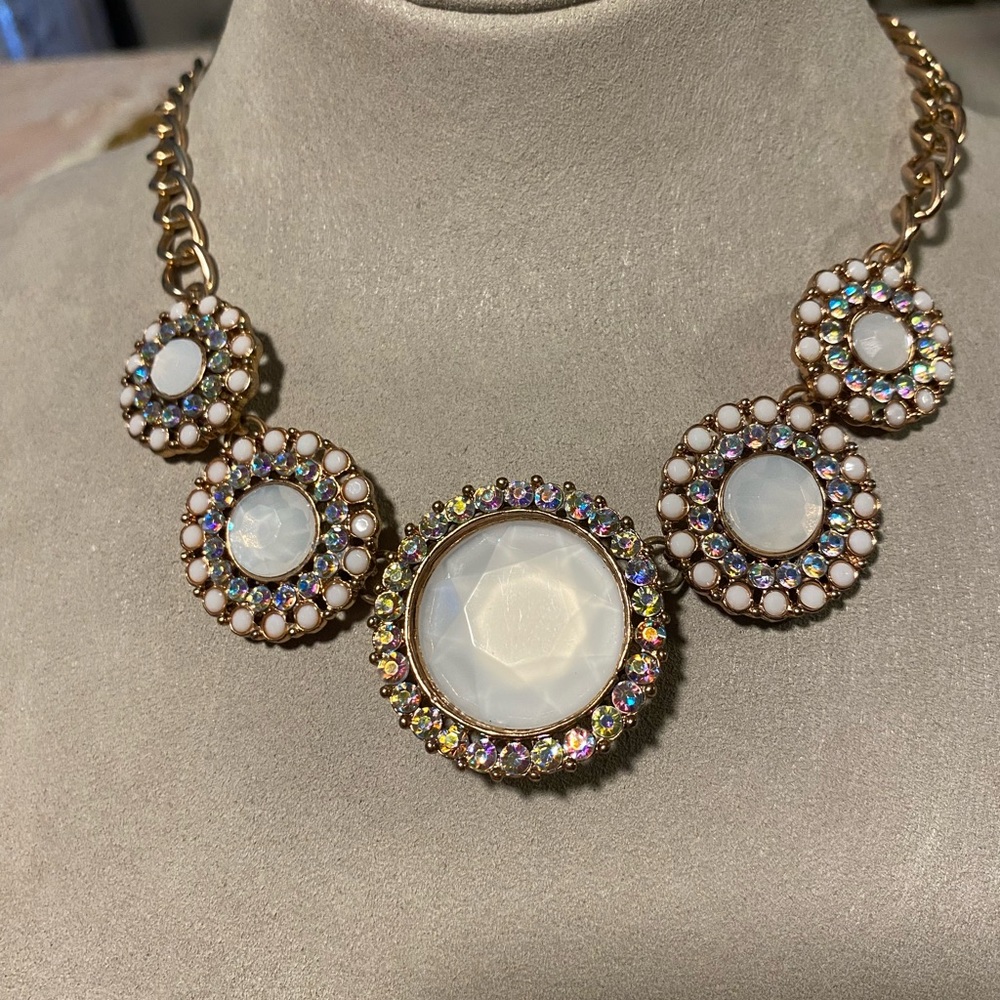 Vintage AB Statement Necklace